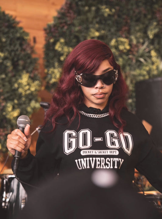 GO-GO UNIVERSITY POCKET & SOCKET DEPT HOODIE